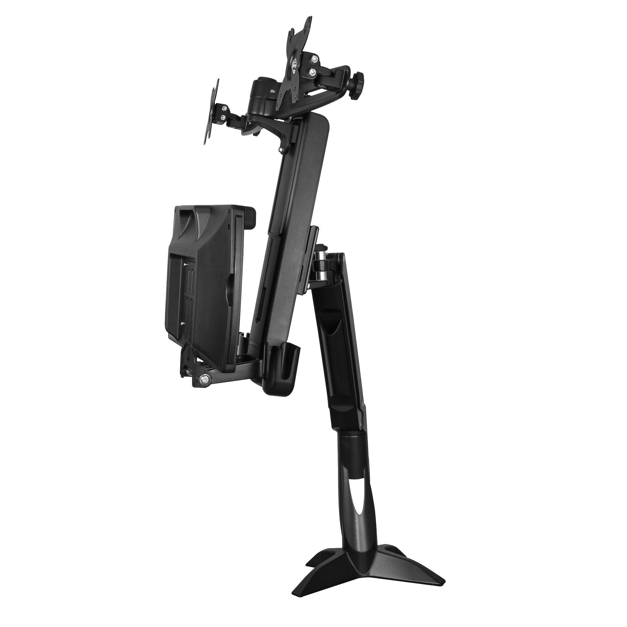 StarTech ARMSTSCP2 Sit Stand Dual Monitor Arm | Up To 24" Displays - Image 2