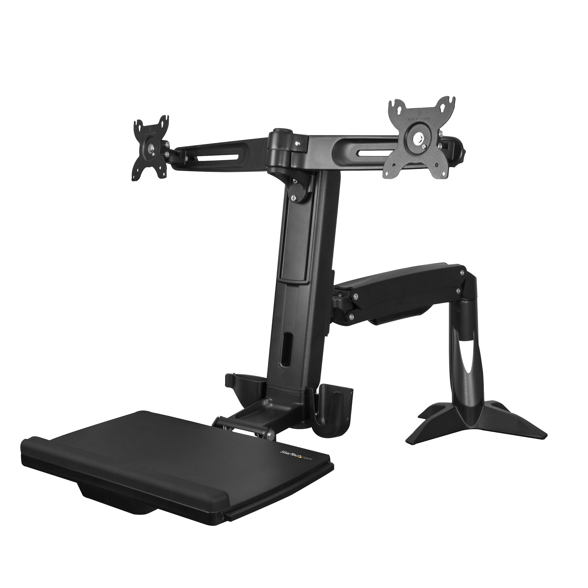 StarTech ARMSTSCP2 Sit Stand Dual Monitor Arm | Up To 24" Displays - Image 4