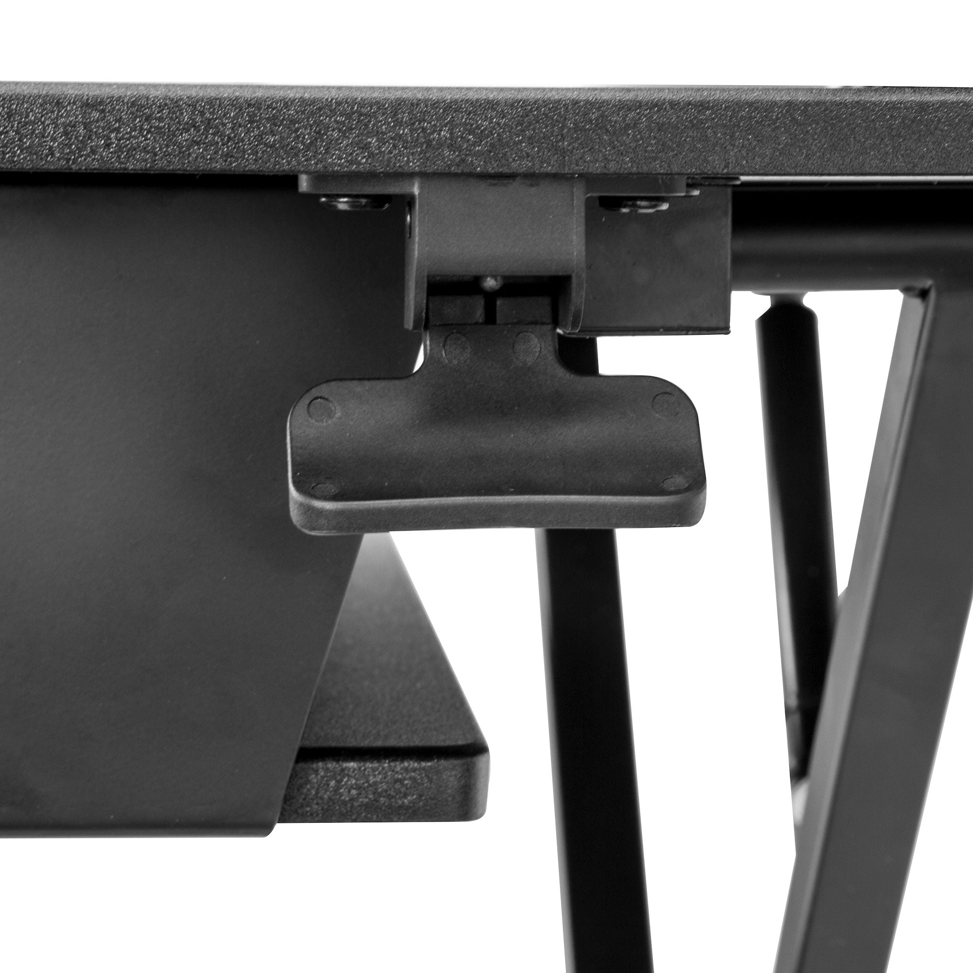 StarTech ARMSTSLG Sit Stand Desk Converter with Keyboard Tray | Large 35" x 21" Surface - Image 5