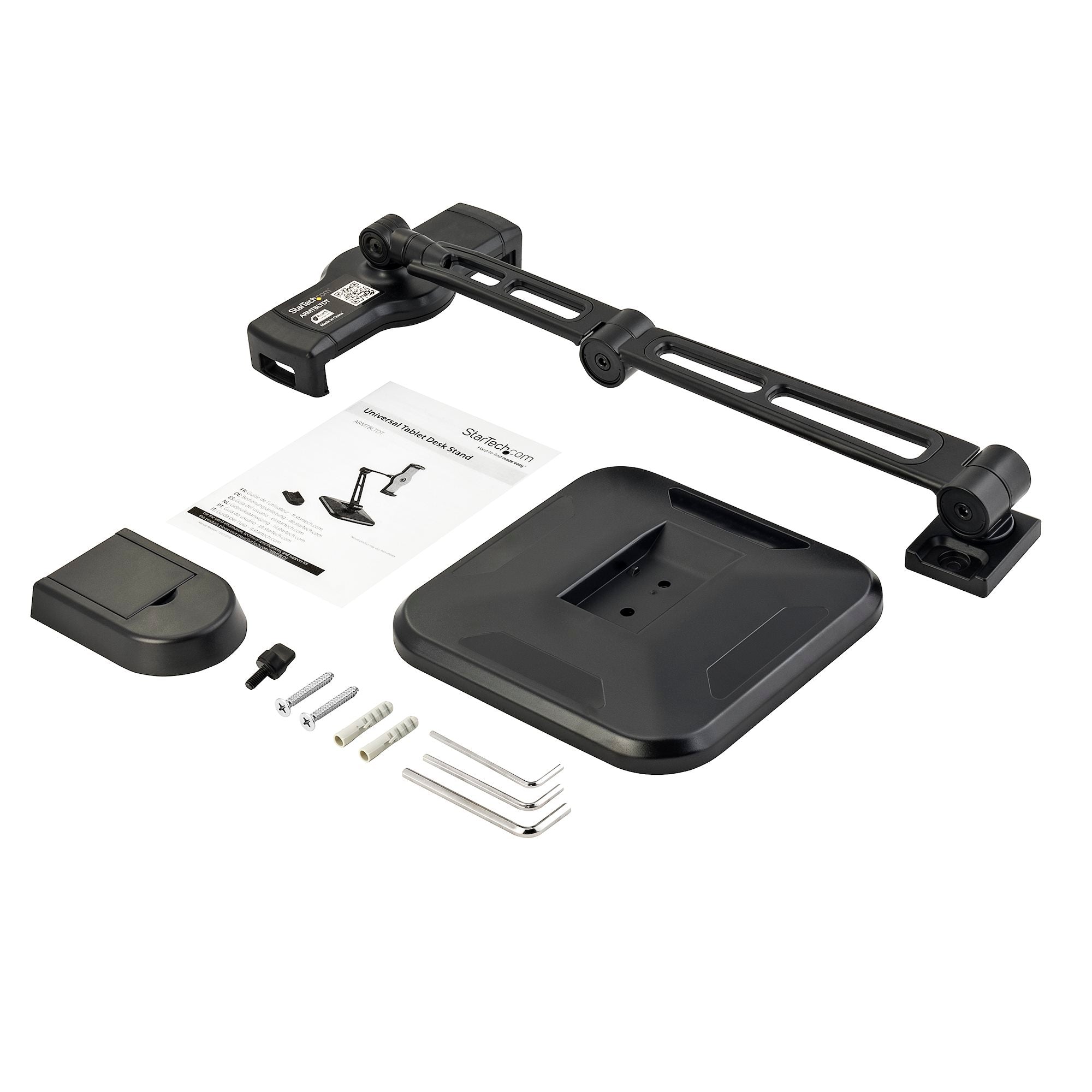 StarTech ARMTBLTDT Adjustable Tablet Stand with Arm | For 4.7" to 12.9" Tablets - Image 5