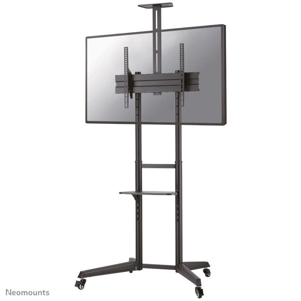 Neomounts Height Adjustable Mobile TV Stand (Up to 50kg or 70") | FL50-550BL1