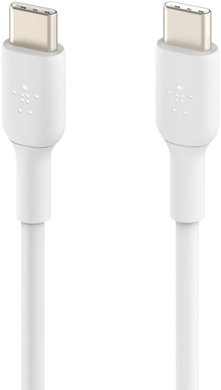 Alternative view of Belkin Braided USB-C to USB-C Cable 60W 2m / 2 packs | CAB004BT2MWH2PK