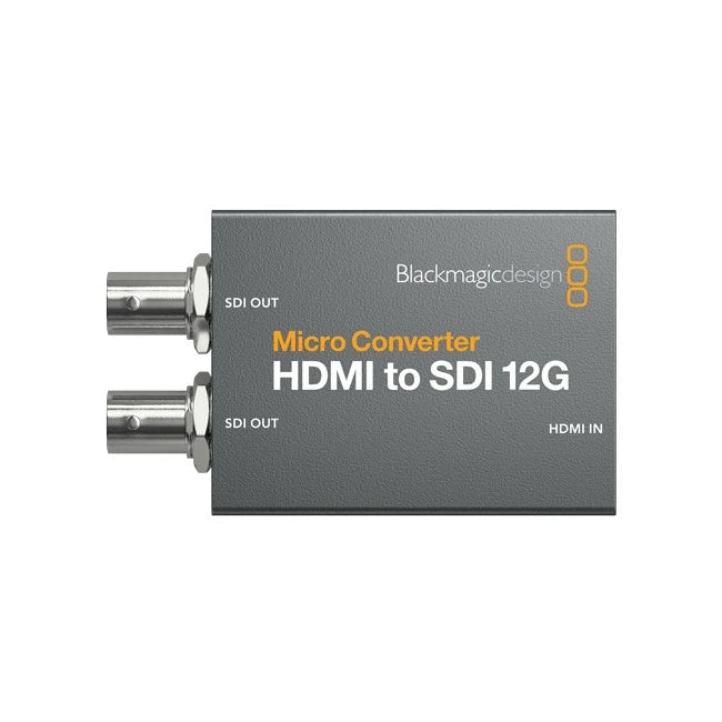 Blackmagic Design Micro Converter HDMI to SDI 12G | CONVCMIC/HS12G/WPSU