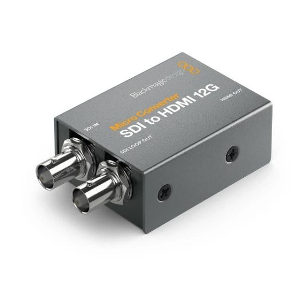 Alternative view of Blackmagic Design Micro Converter SDI to HDMI 12G | CONVCMIC/SH12G/WPSU