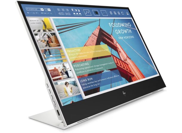 Alternative view of HP E14 G4 14" Full-HD IPS Portable USB-C Monitor | 1B065AA#ABB