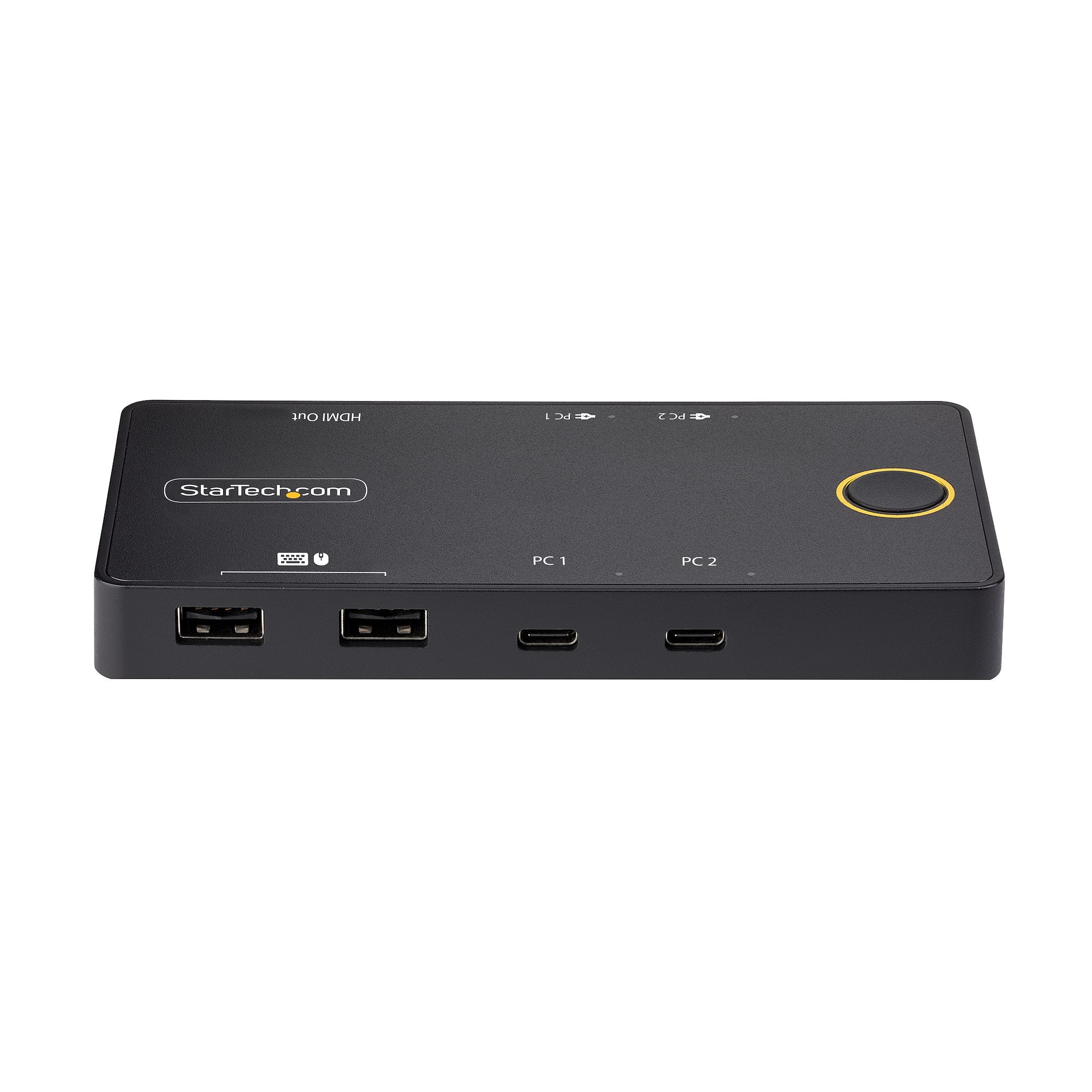 StarTech 2-Port USB-C KVM Switch, Single-4K 60Hz HDMI Monitor, Dual-100W Power Delivery Pass-through Ports, Bus Powered | C2-H46-UC2-PD-KVM - Image 3