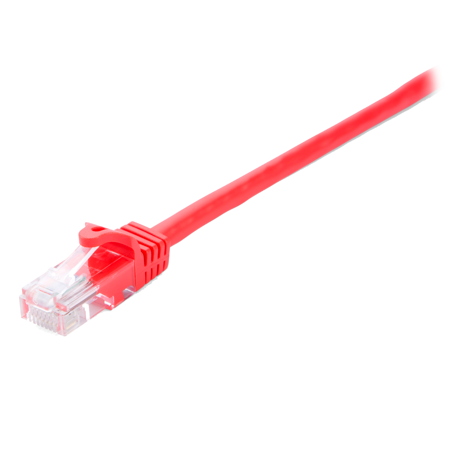 V7 2m Red Cat6 Unshielded (UTP) Cable RJ45 Male to RJ45 Male 6.6ft | V7CAT6UTP-02M-RED-1E