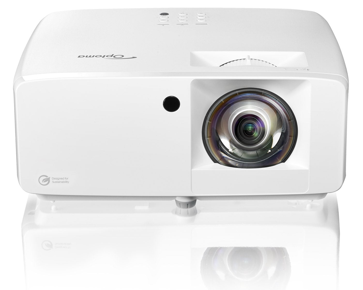Optoma ZK430ST Eco-Friendly 4K UHD Laser Projector - 3700 Lumens - Image 3