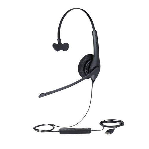 Alternative view of Jabra BIZ 1500 Mono USB Corded Headset for Voice or Video Conferencing