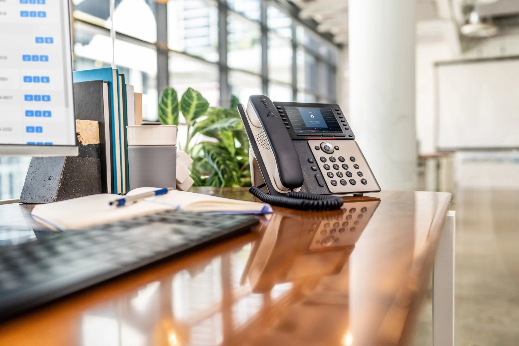 HP Poly Edge E550 IP Phone and PoE-enabled | 82M91AA - Image 8
