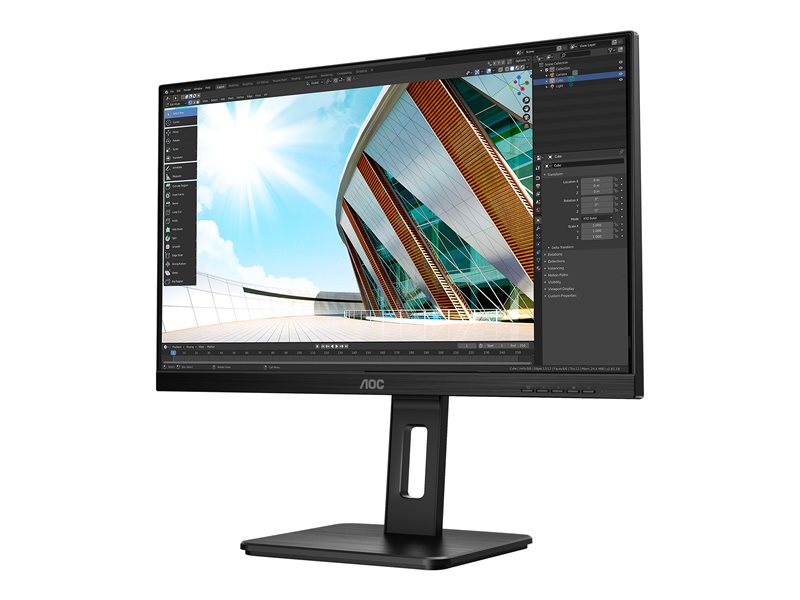 AOC 27" IPS 4MS 60Hz Desktop Monitor | U27P2 - Image 4