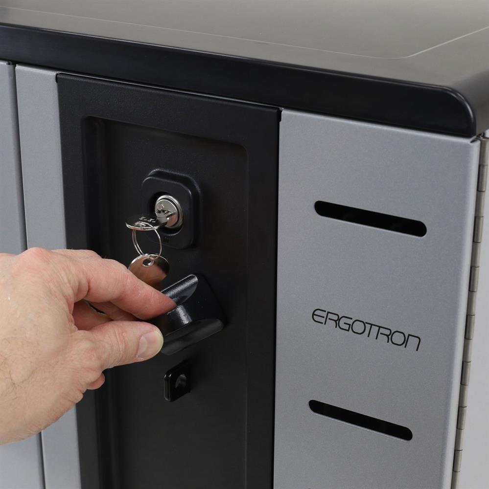 Ergotron Zip12 Charging Desktop Cabinet, UK | DM12-1012-3 - Image 7
