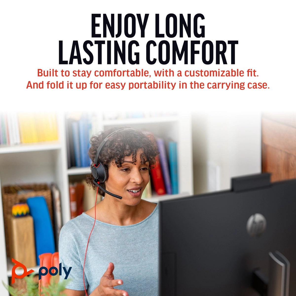 Poly Blackwire 5210 Monaural USB-C Headset + 3.5mm Plug + USB-C/A Adapter | 8X230A6 - Image 4