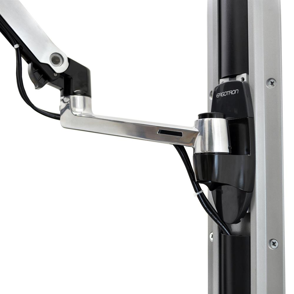 Ergotron LX Wall Mount System With Small CPU Holder - 45-253-026 - Image 5
