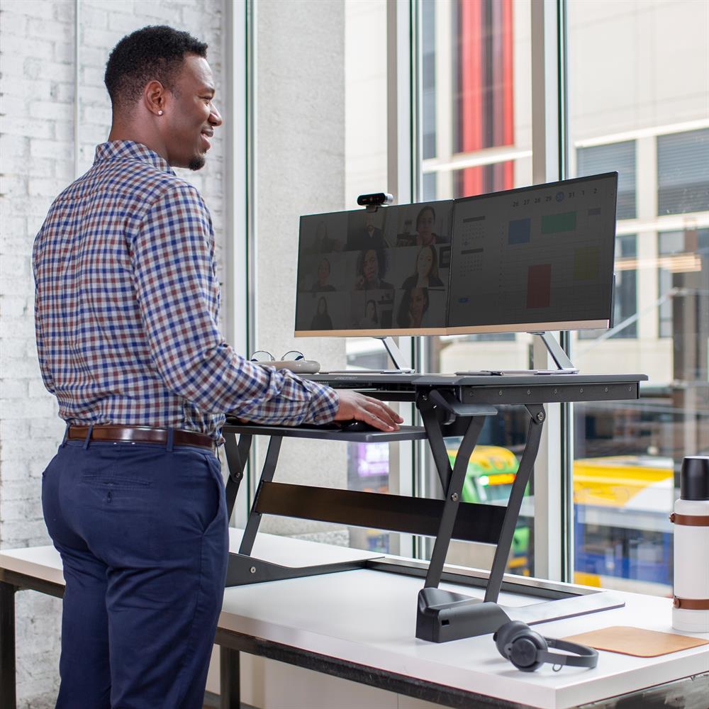 Ergotron WorkFit-TL Sit-Stand Desktop Workstation - 33-406-085 - Image 5