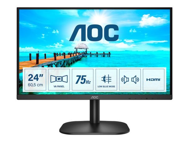 AOC 24" Full HD 75Hz Desktop Monitor | 24B2XDAM