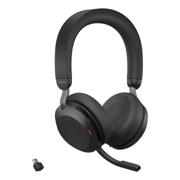 Alternative view of Jabra Evolve2 75 USB Type-C UC Headset with Desk Stand | 27599-989-889