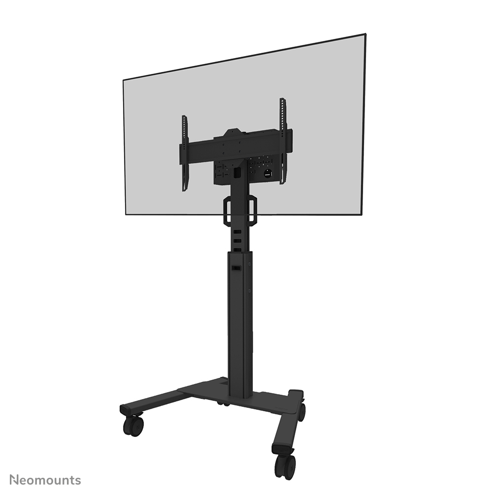Neomounts Height Adjustable Mobile TV Stand (Up to 70kg or 75") Black | FL50S-825BL1