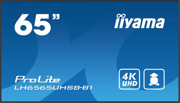 iiyama 65" LH6565UHSB-B1 Display