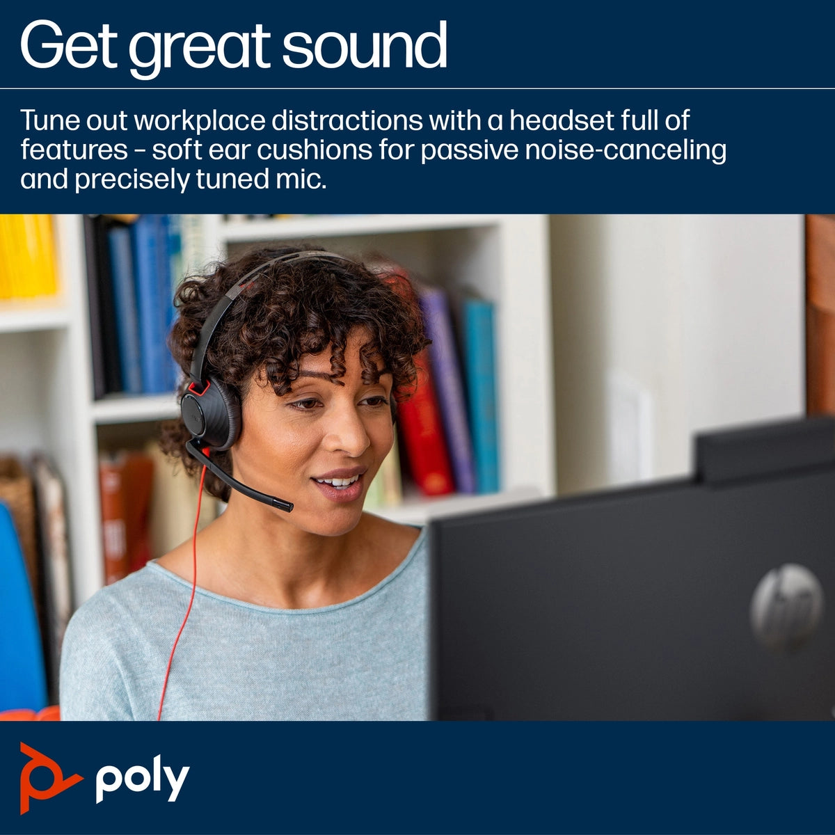 Poly Blackwire 5210 Monaural USB-C Headset + 3.5mm Plug + USB-C/A Adapter | 8X230A6 - Image 5