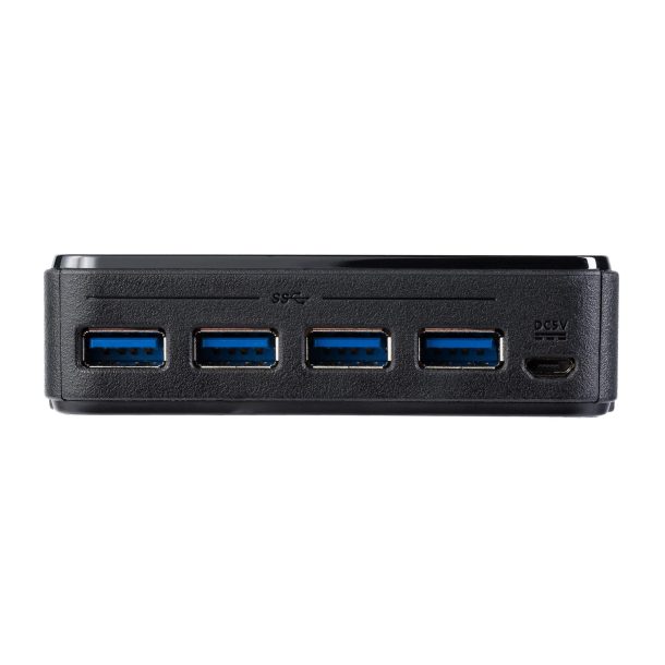 Alternative view of StarTech HBS304A24A 4 to 4 USB 3.0 Peripheral Sharing Switch