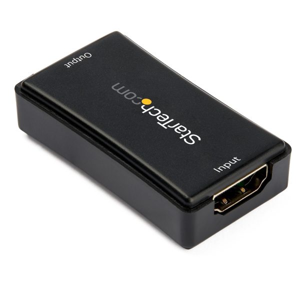 Alternative view of StarTech HDBOOST4K2 45 ft. (14 m) HDMI Signal Booster - 4K 60Hz