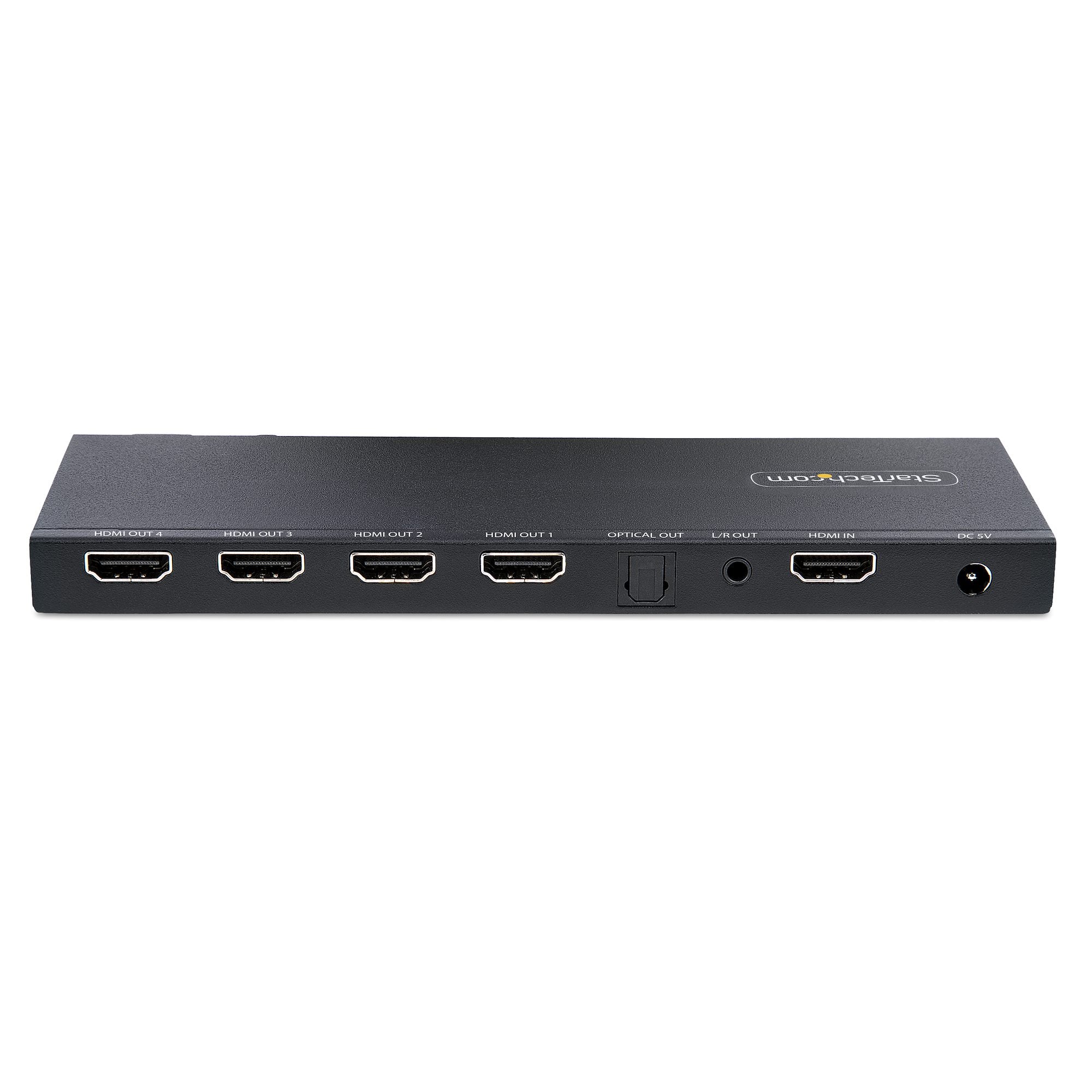 StarTech HDMI-SPLITTER-44K60S 4-Port HDMI Splitter, 4K 60Hz HDMI 2.0 Video, 4K HDMI Splitter - Image 4