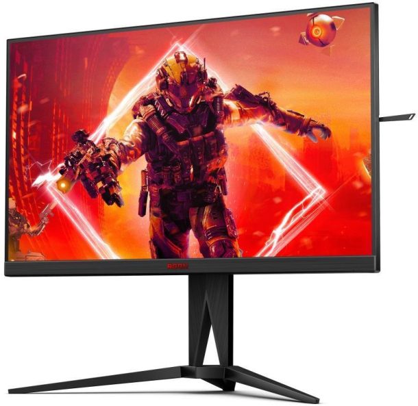 Alternative view of AOC AG275QZN/EU 27" 240Hz 0.5Ms QHD Gaming Monitor