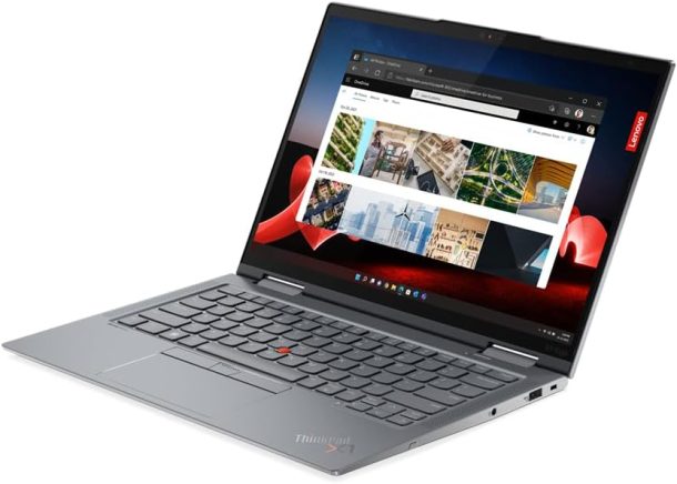 Alternative view of Lenovo ThinkPad X1 Yoga Gen 8 21HQ003JUK Intel Core i7 13th Gen 1355U Windows 11 Pro 512 GB SSD 16GB Ram