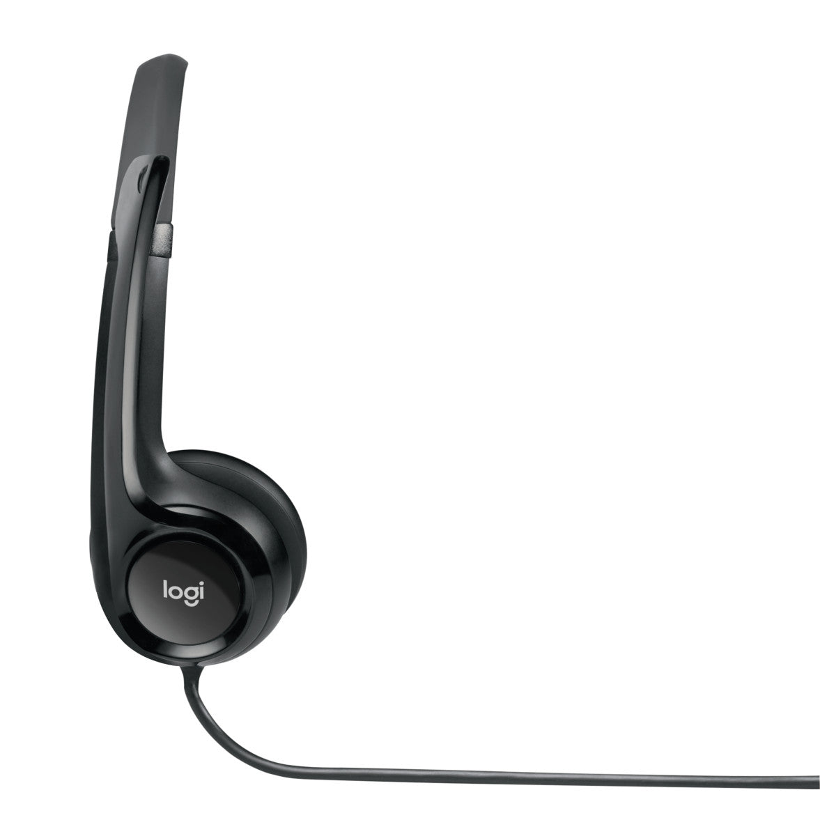 Logitech LGT-H390 Wired Black Headset - Image 5