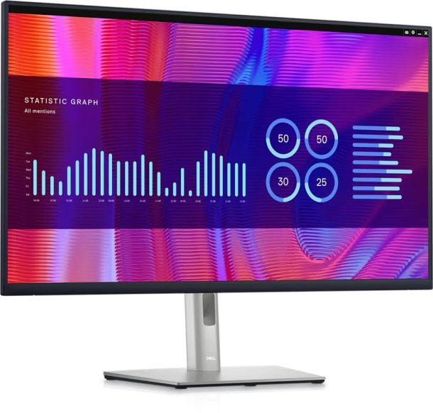 Alternative view of Dell P3223DE 32" QHD IPS 60Hz Desktop Monitor