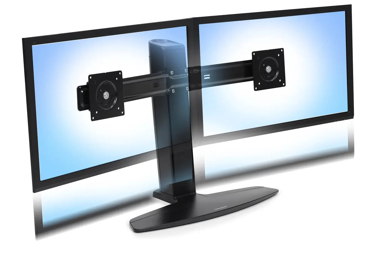 Ergotron 24" Neo-Flex Dual/Multi LCD Lift Stand Black - 33-396-085 - Image 3
