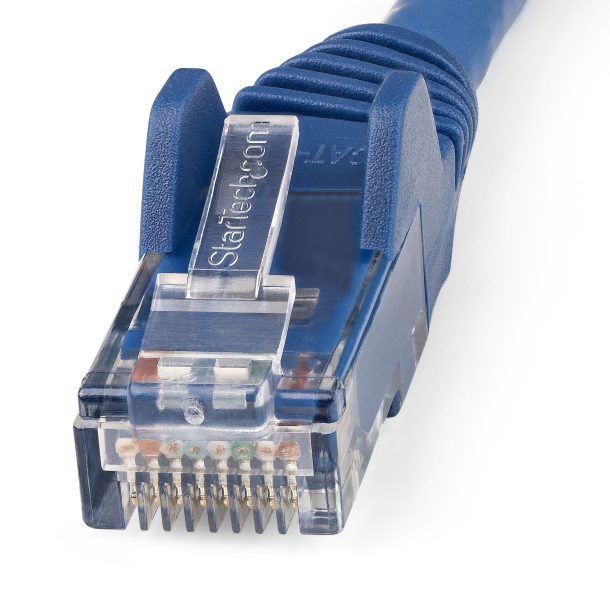 Alternative view of StarTech N6LPATCH2MBL 2m CAT6 Ethernet Cable - LSZH (Low Smoke Zero Halogen)