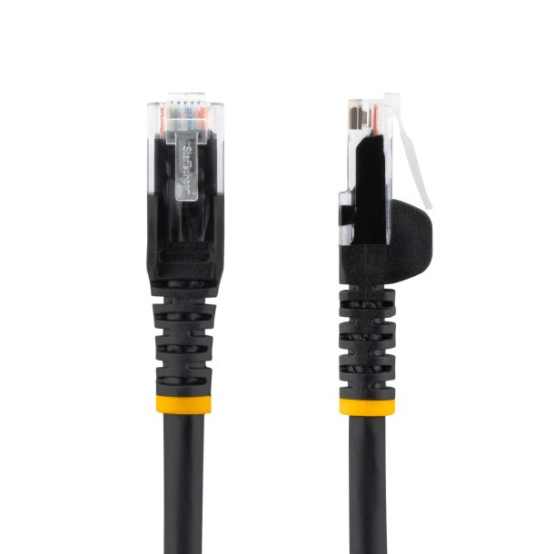 Alternative view of StarTech N6LPATCH3MBK 3m CAT6 Ethernet Cable - LSZH (Low Smoke Zero Halogen)
