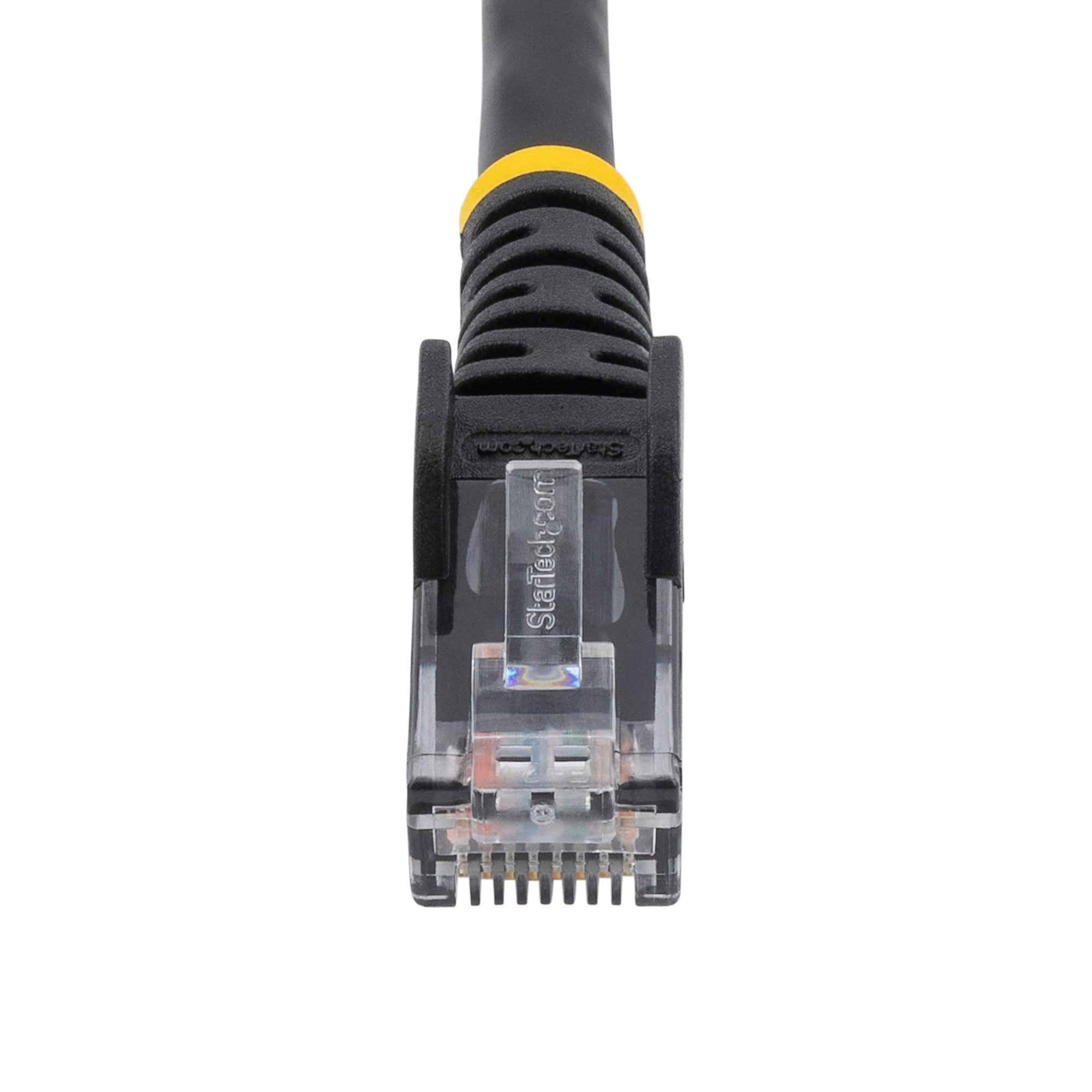 StarTech N6LPATCH3MBK 3m CAT6 Ethernet Cable - LSZH (Low Smoke Zero Halogen) - Image 4