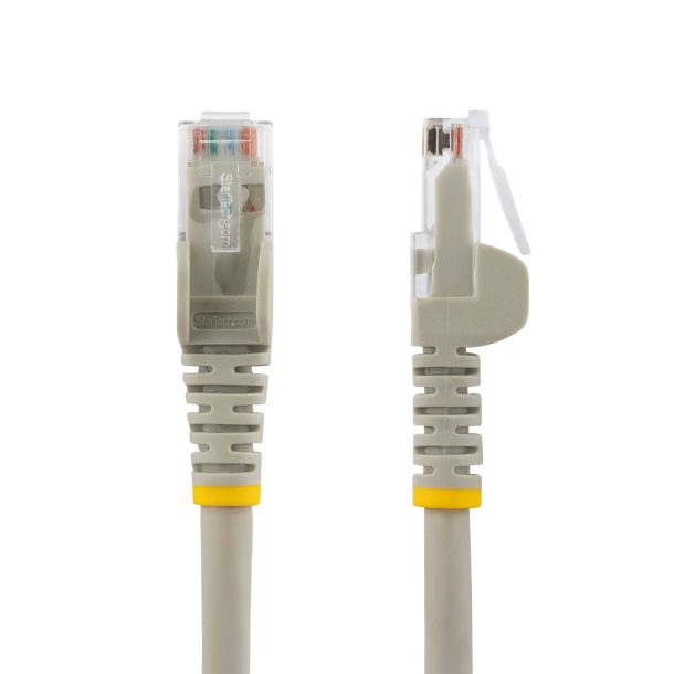 Alternative view of StarTech N6LPATCH3MGR 3m CAT6 Ethernet Cable - LSZH (Low Smoke Zero Halogen)