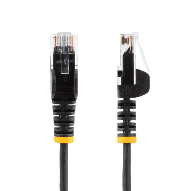 Alternative view of StarTech 1.5m Black CAT6 Cable With Slim Snagless RJ45 Connectors - N6PAT150CMBKS