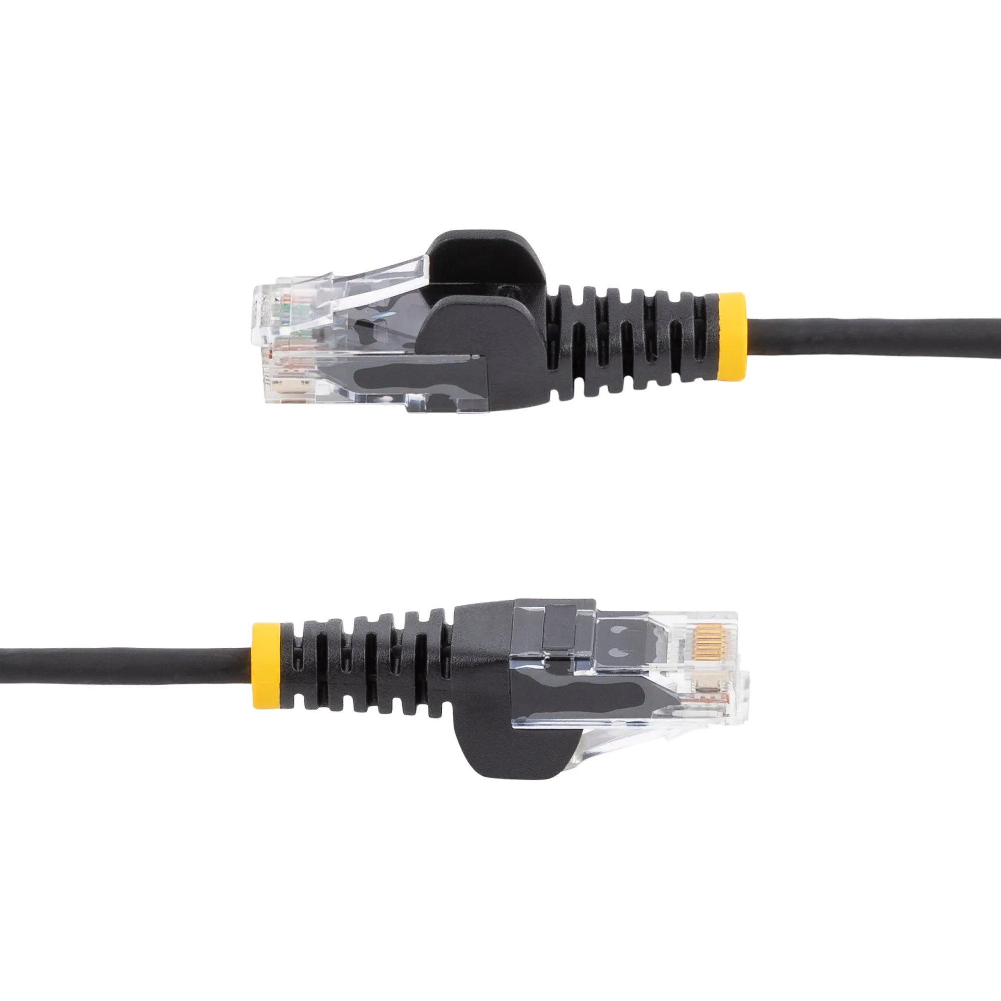 StarTech 0.5m Black CAT6 Cable Slim With Snagless RJ45 Connectors - N6PAT50CMBKS - Image 3