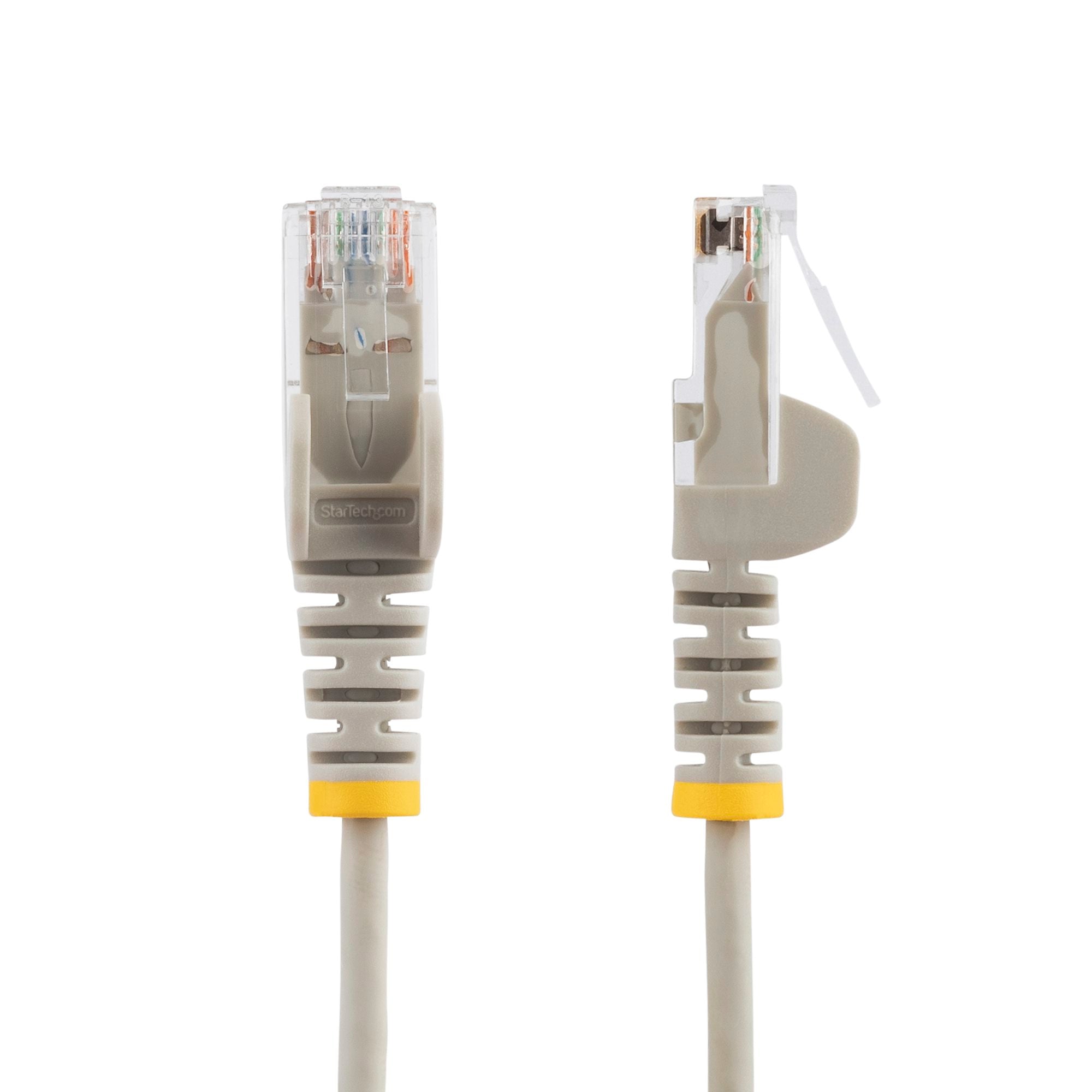 StarTech 1.5m Grey CAT6 Cable Slim With Snagless RJ45 Connectors - N6PAT150CMGRS - Image 2