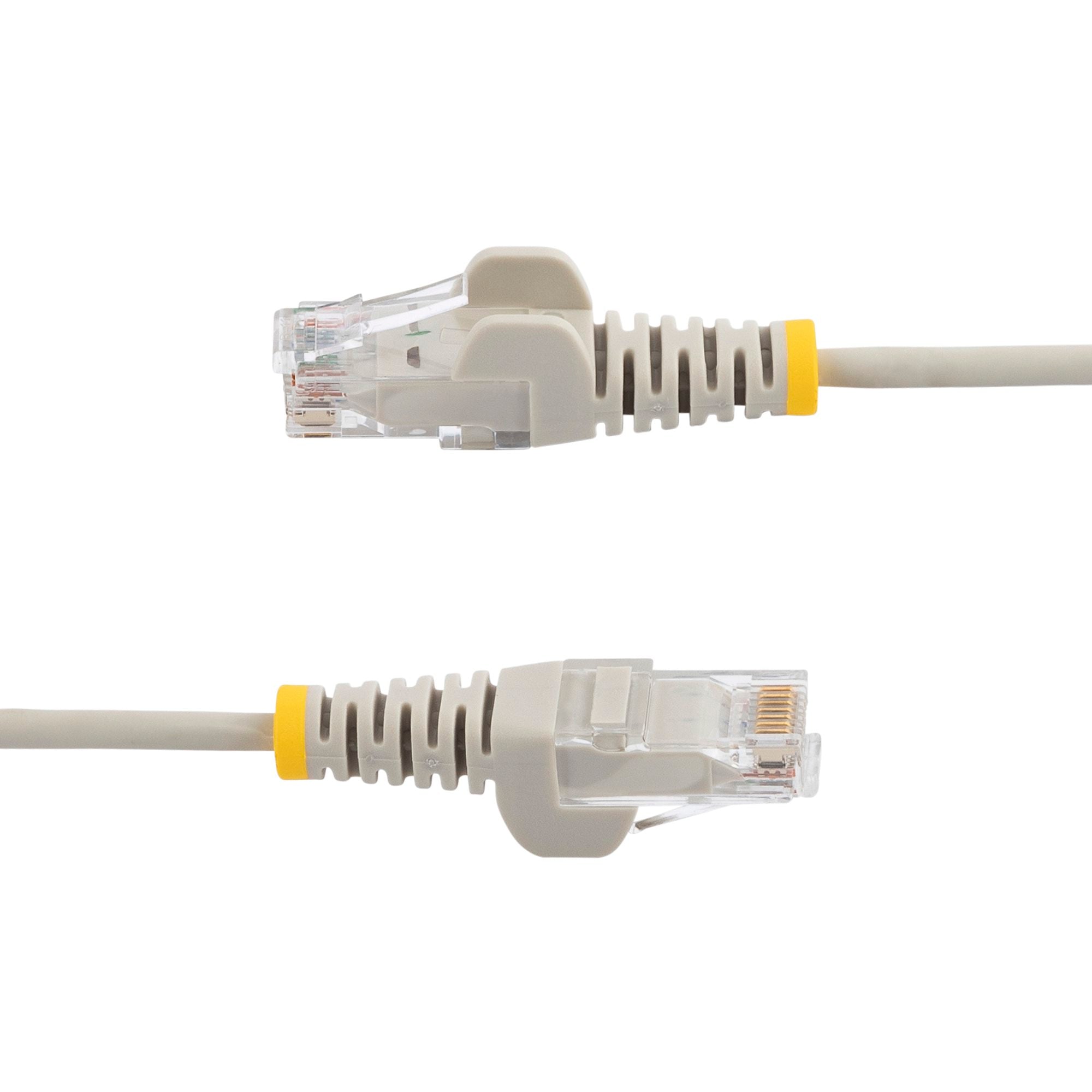 StarTech 1.5m Grey CAT6 Cable Slim With Snagless RJ45 Connectors - N6PAT150CMGRS - Image 3