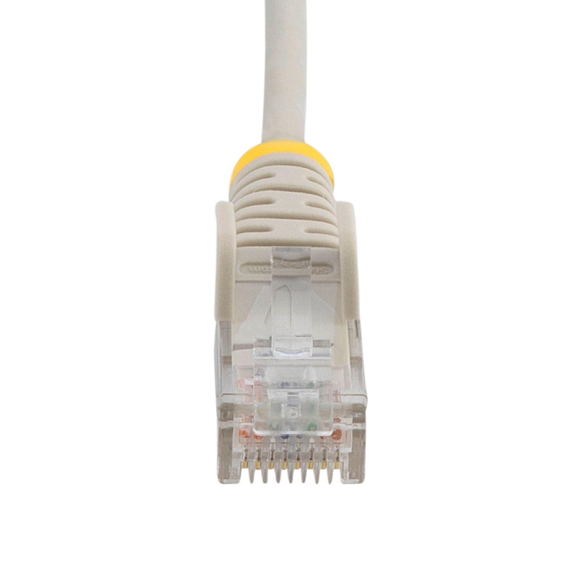 StarTech 1.5m Grey CAT6 Cable Slim With Snagless RJ45 Connectors - N6PAT150CMGRS - Image 4