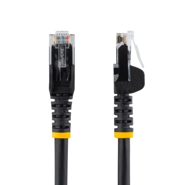 Alternative view of StarTech 2m Black CAT 6 Gigabit Ethernet Wire - N6PATC2MBK