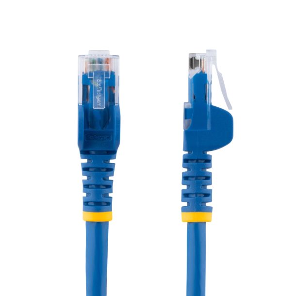 Alternative view of StarTech N6PATC150CMBL 1.5m CAT6 Ethernet Cable - Blue CAT 6 Gigabit Ethernet Wire