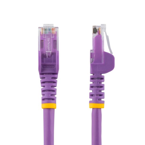 Alternative view of StarTech 1.5m Purple CAT 6 Gigabit Ethernet Wire - N6PATC150CMPL