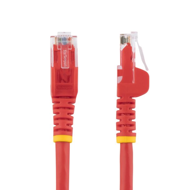 Alternative view of StarTech 10m Red CAT 6 Gigabit Ethernet Wire - N6PATC10MRD