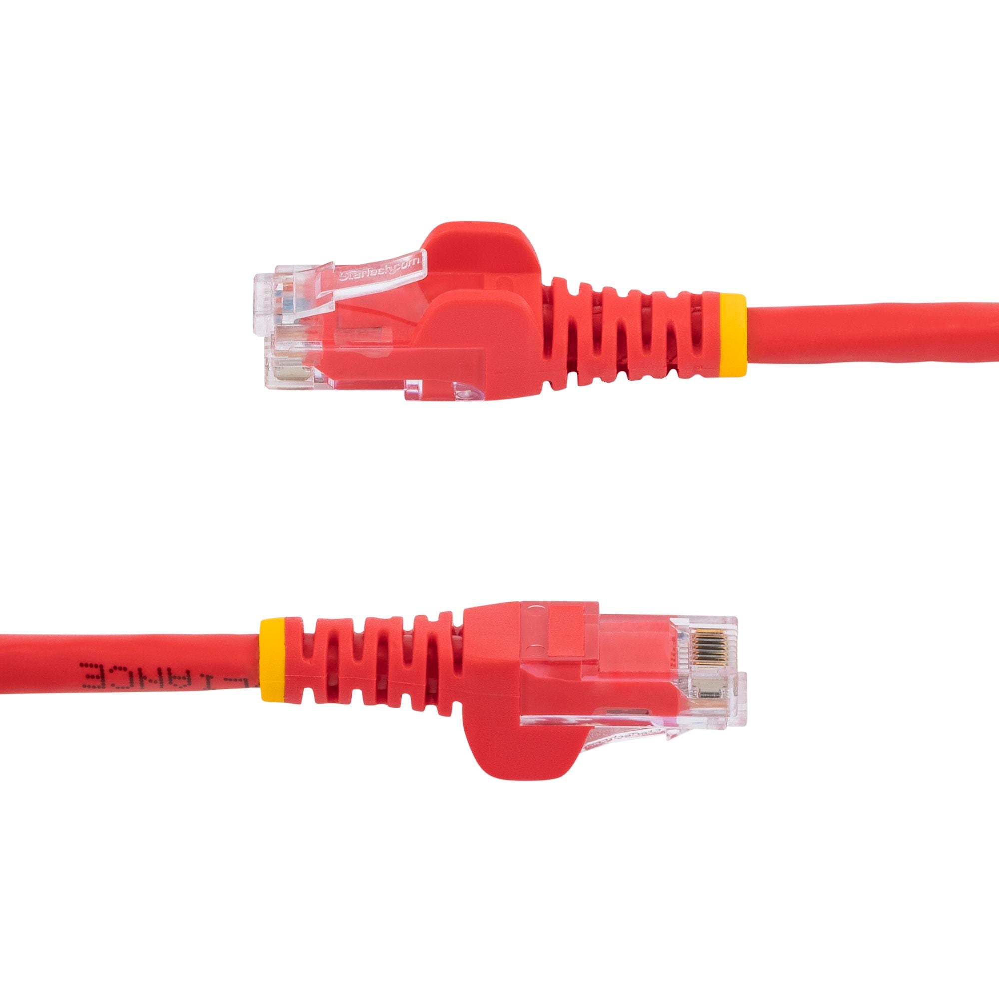 StarTech N6PATC50CMRD 50cm CAT6 Ethernet Cable - Red CAT 6 Gigabit Ethernet Wire - Image 2