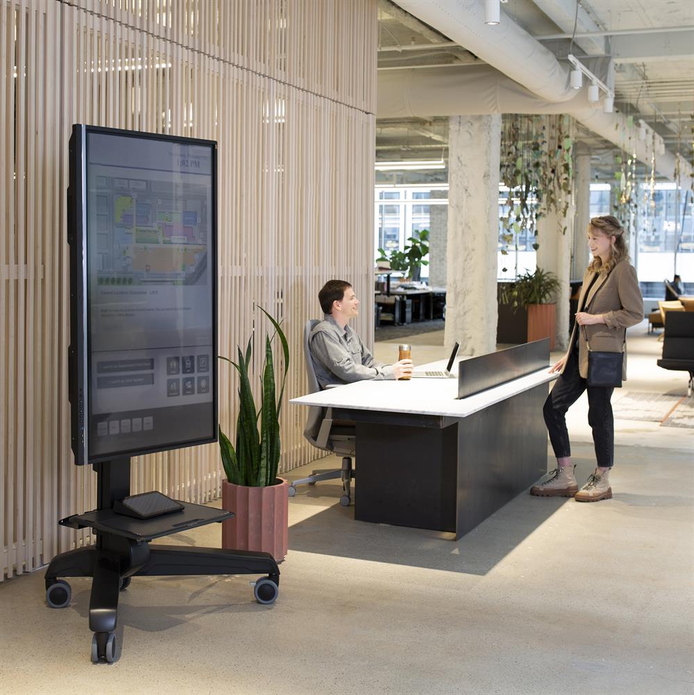 Ergotron Neo-Flex® Mobile MediaCenter UHD - Capacity 40.8–54.4 kg | 24-192-085 - Image 9