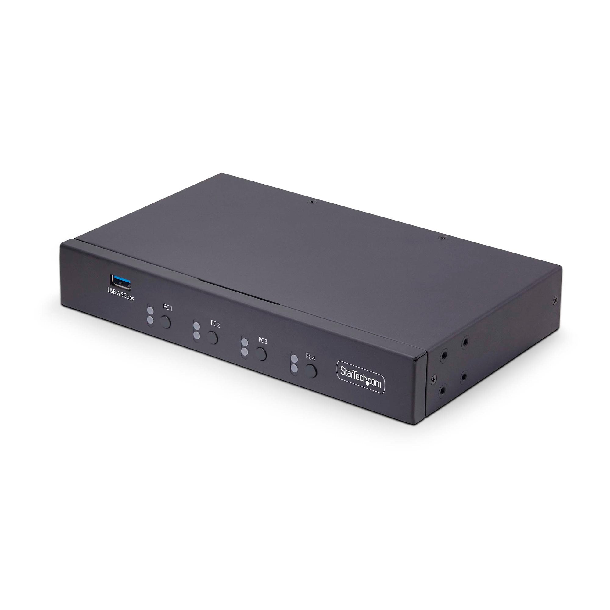 StarTech 4-Port KM Switch with Mouse Switching, USB Switch for Keyboard/Mouse | P4A20132-KM-SWITCH - Image 2