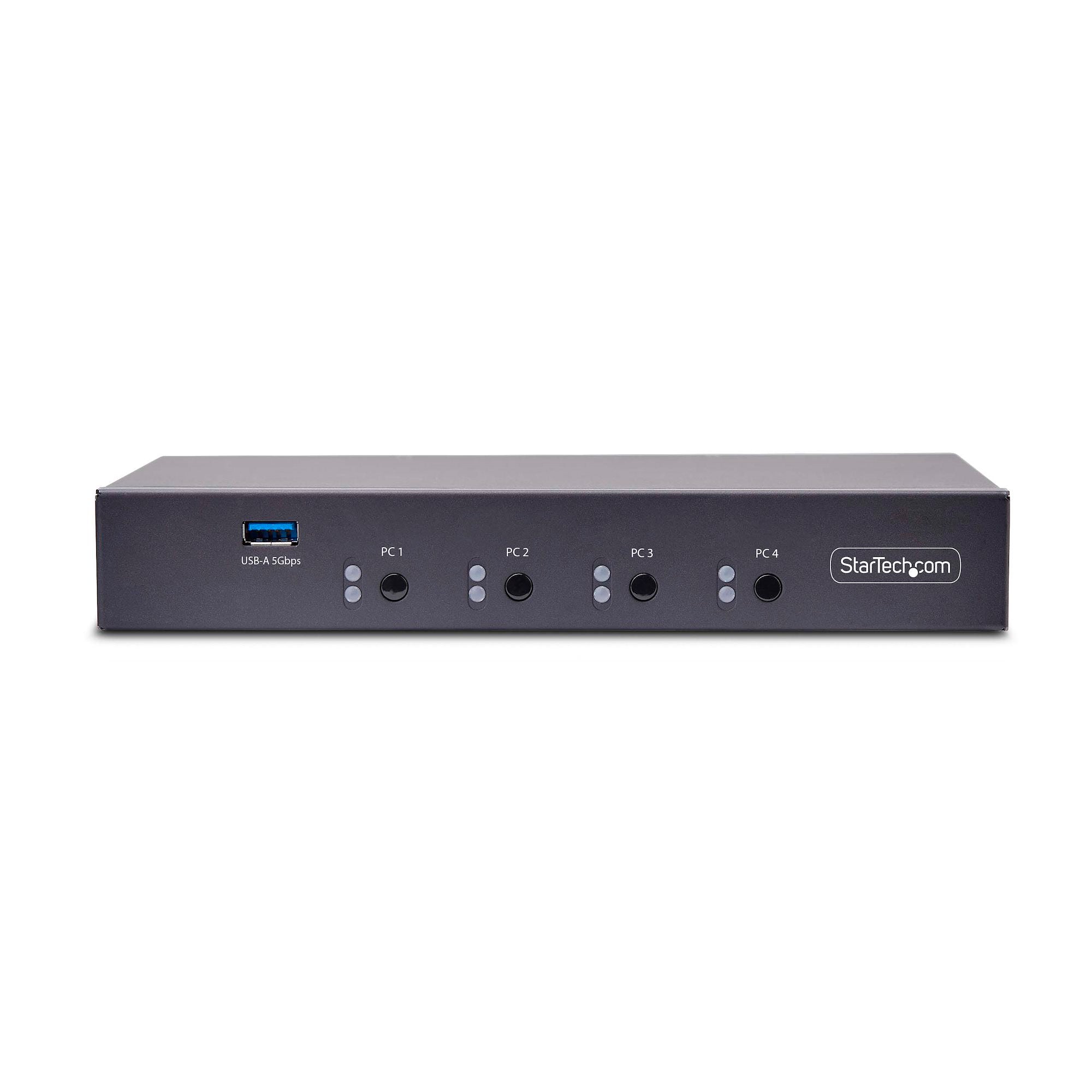 StarTech 4-Port KM Switch with Mouse Switching, USB Switch for Keyboard/Mouse | P4A20132-KM-SWITCH - Image 3