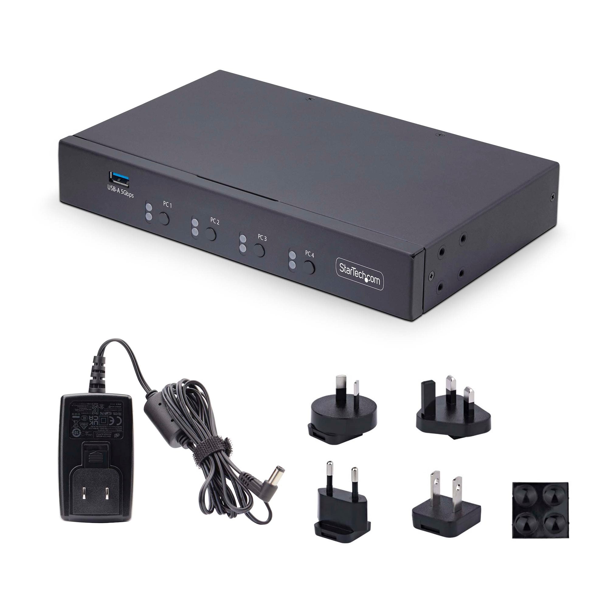 StarTech 4-Port KM Switch with Mouse Switching, USB Switch for Keyboard/Mouse | P4A20132-KM-SWITCH - Image 5